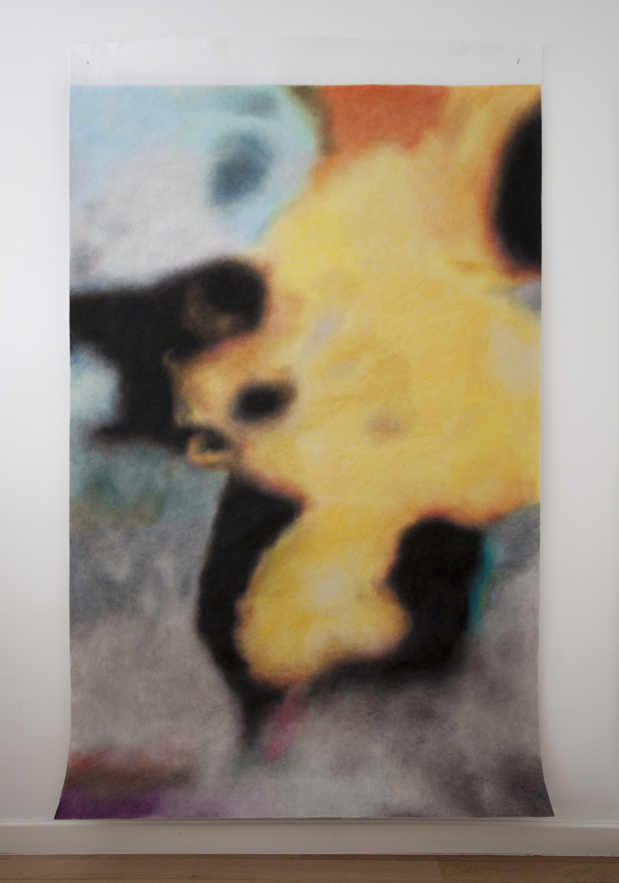 02-Luxembourg - 180x300 cm, color pencil on felt, 2016w 02-Luxembourg - 180x300 cm, color pencil on felt, 2016w